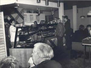 The Tea Bar on the Ground Floor in the 1960s