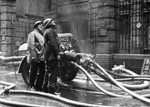 The Blitz comes to Great Scotland Yard during the Second World War