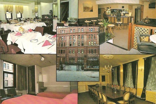 A Civil Service Club postcard dating from the early 1990s